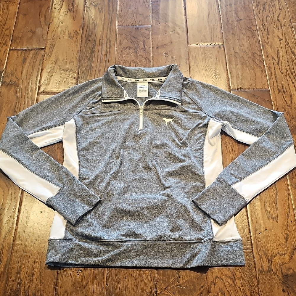 Pink Ultimate Lig Quarter Zip Size Large